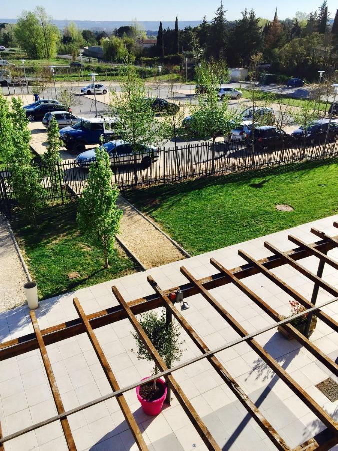 Les Terrasses D'Aix - Studio Avec Grande Terrasse Privee Éguilles Kültér fotó